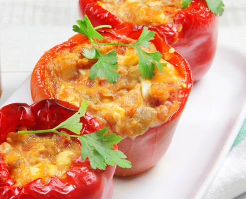 recetas ybarra pimientos rellenos de pisto