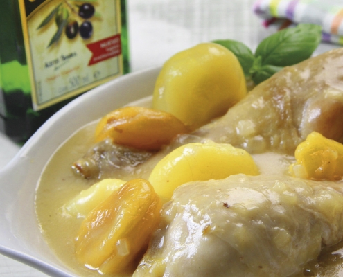 recetas ybarra de pollo a la cerveza con limon y aceite de oliva virgen extra
