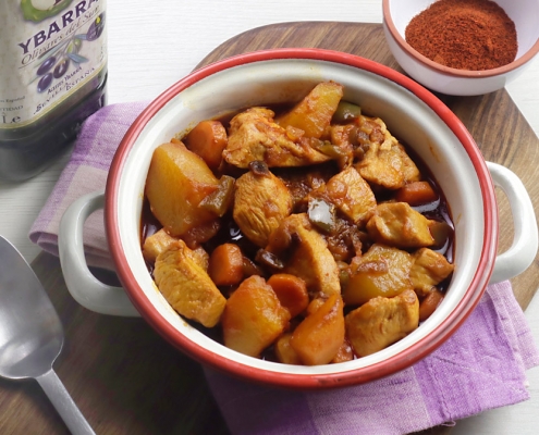 receta ybarra de pollo con pimenton en aceite virgen extra
