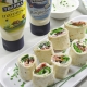 recetas ybarra rollitos con datiles, mayonesa y salsa roquefort