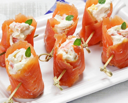recetas ybarra de rollitos de mar