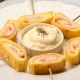 recetas ybarra rollitos de patatas con jamon, queso y mayonesa