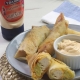 recetas ybarra rollitos con pollo, aguacate y mayonesa sriracha
