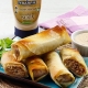 receta ybarra de rollitos de primavera con carne, verduras y mayonesa en salsa de soja