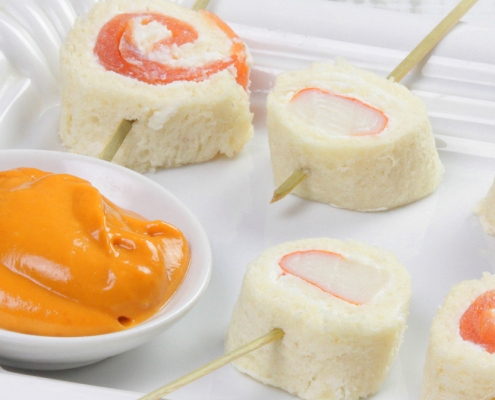 recetas ybarra rollitos de salmon con pan de molde