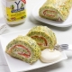 recetas ybarra rollo de tortilla con brocoli, salmon y mayonesa