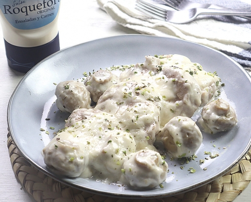 recetas ybarra solomillo con salsa roquefort