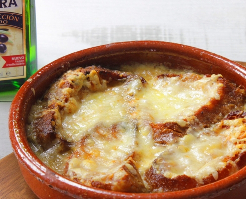 recetas ybarra sopa gratinada de cebolla