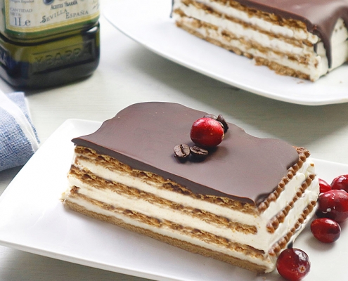 recetas ybarra tarta de chocolate y helado de queso