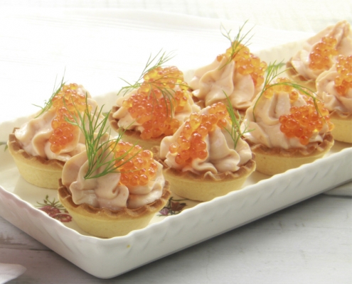 recetas ybarra tartaletas de salsa cocktail