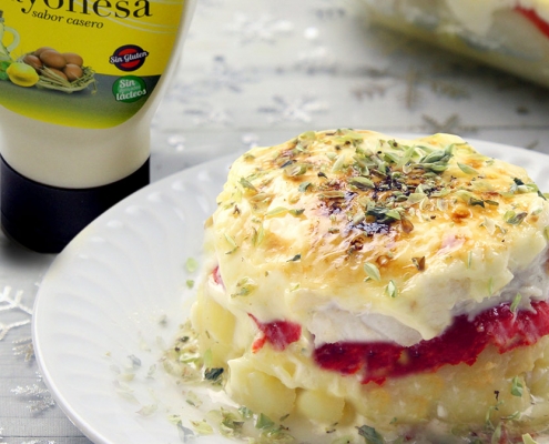 recetas ybarra timbal de merluza con mayonesa