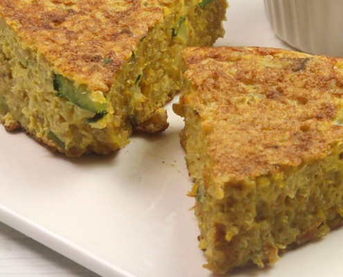 recetas ybarra tortilla de quinoa y calabacin