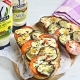 recetas ybarra tosta de tomate con berejena y mayonesa