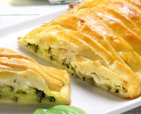 recetas ybarra trenza de merluza con calabacin