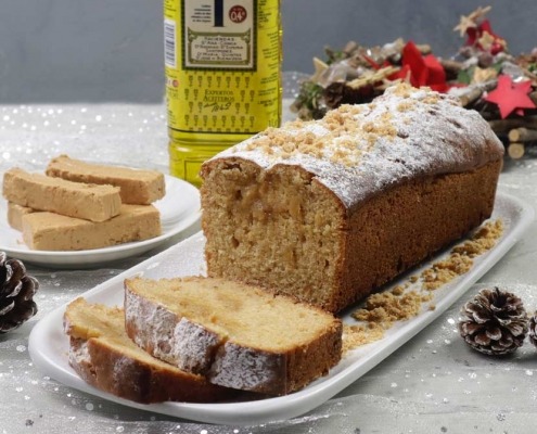Bizcocho de turrón