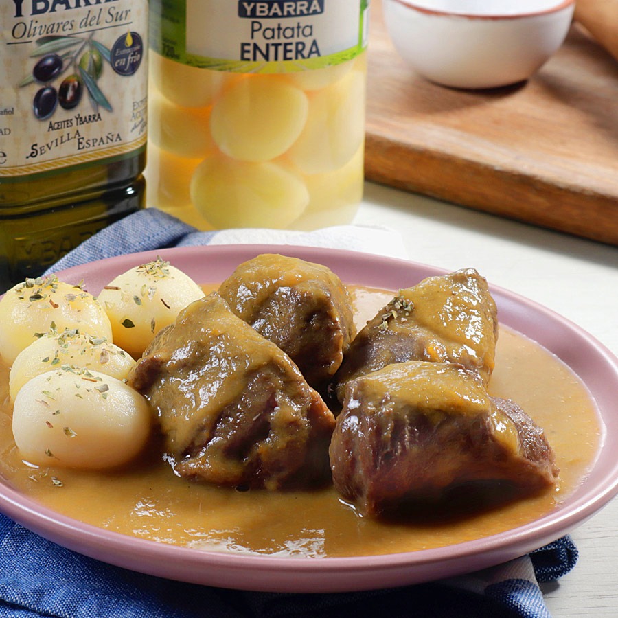 Carrilleras de cerdo en olla rápida