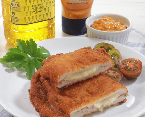 Libritos de pavo con salsa gaucha
