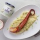 Pulpo asado con parmentier de patata y mayonesa ecológica Ybarra