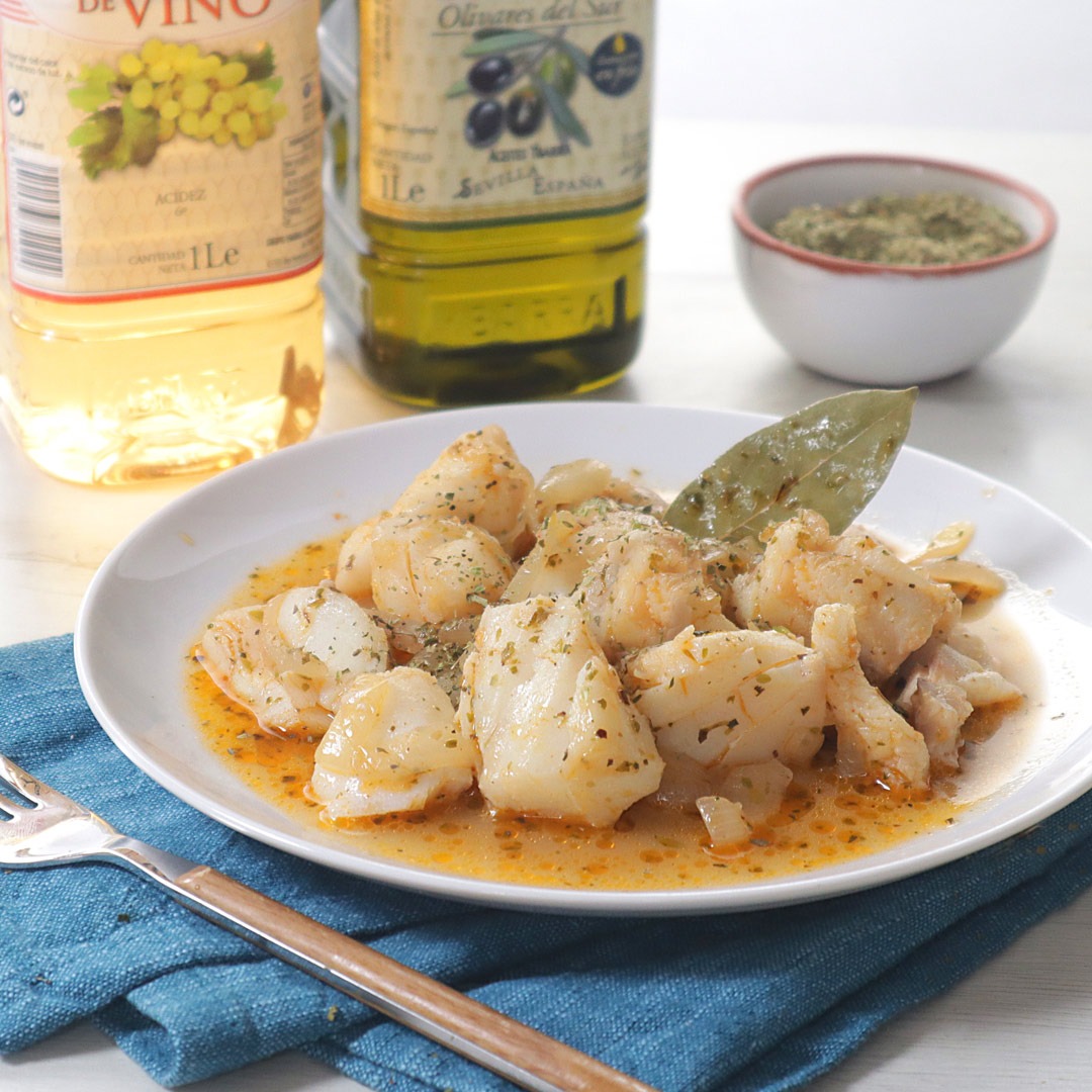 Bacalao encebollado