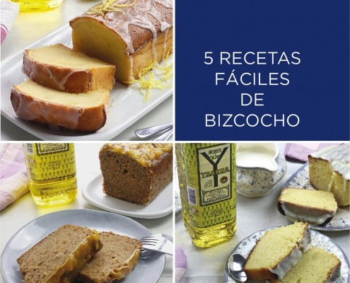 5 recetas de bizcochos con aceite fáciles e irresistibles