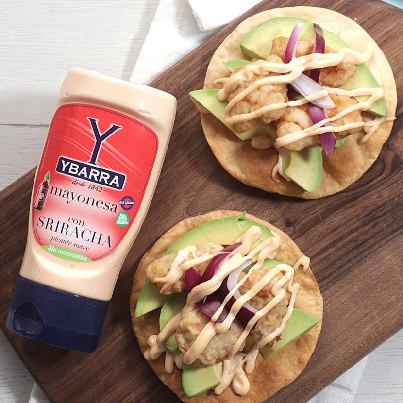 Tosta de merluza y aguacate