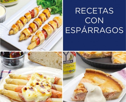 Recetas con espárragos y mayonesa