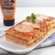 Pastel pizza de pan de molde