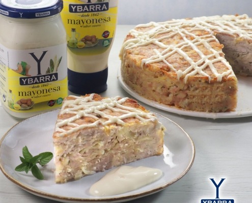 Pastel de pollo y patatas