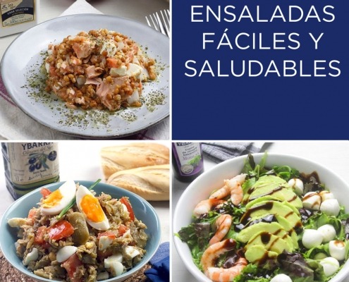 Ensaladas fáciles y saludables
