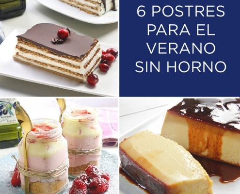 6 postres para el verano sin horno