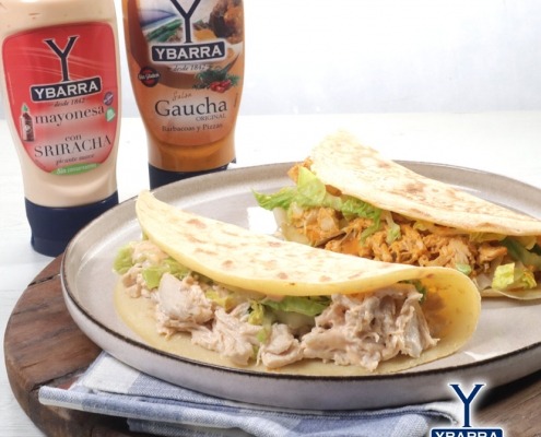 Crepes de pollo