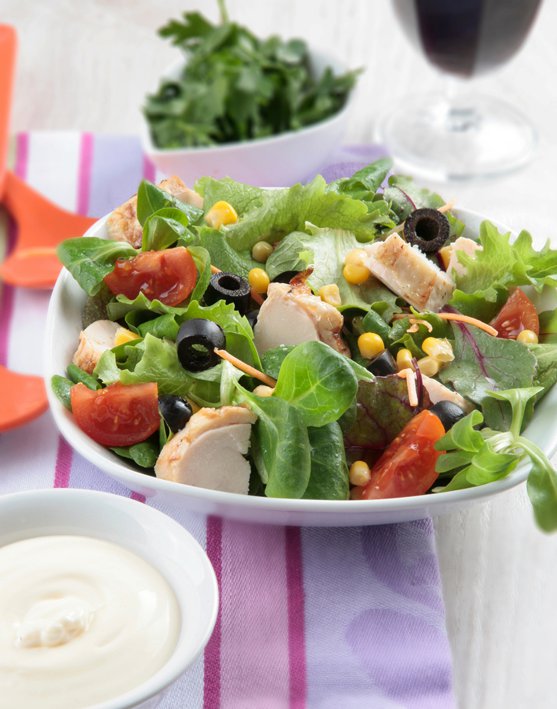 Ensalada Tomatito y Pollo