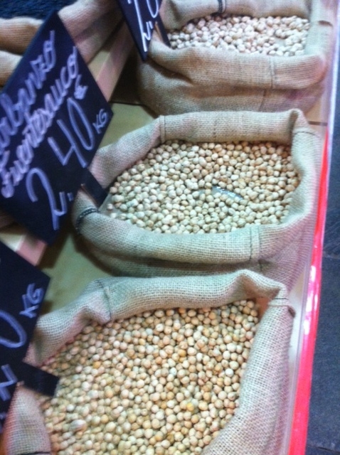 Garbanzos en Ybarra